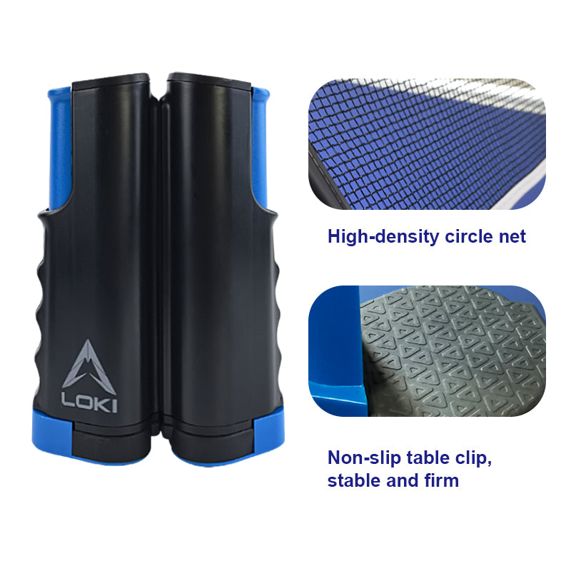 Red de Tenis de Mesa Portátil y Retráctil