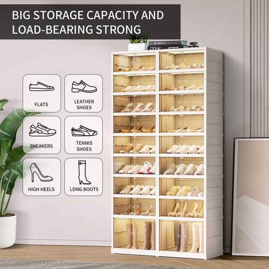 Organizador de Zapatos Apilable de 6 Niveles