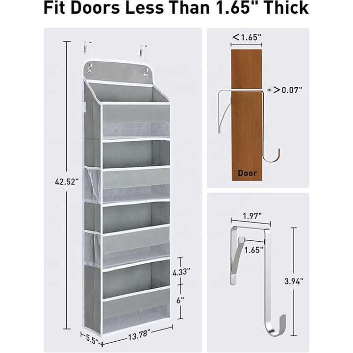 Organizador sobre la puerta