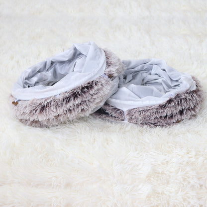 Nido Cómodo con Túnel para Gatos