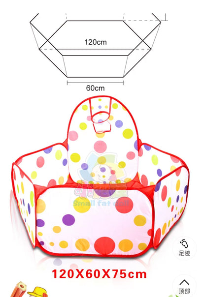 piscina de bolas para niños.