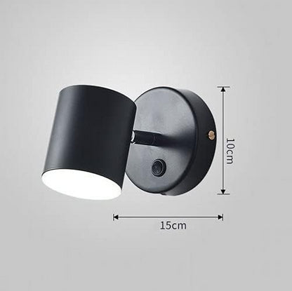 Lámpara de Pared Nórdica con Foco Ajustable