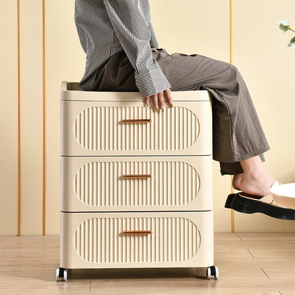 Mesa de Noche Multiusos con Ruedas