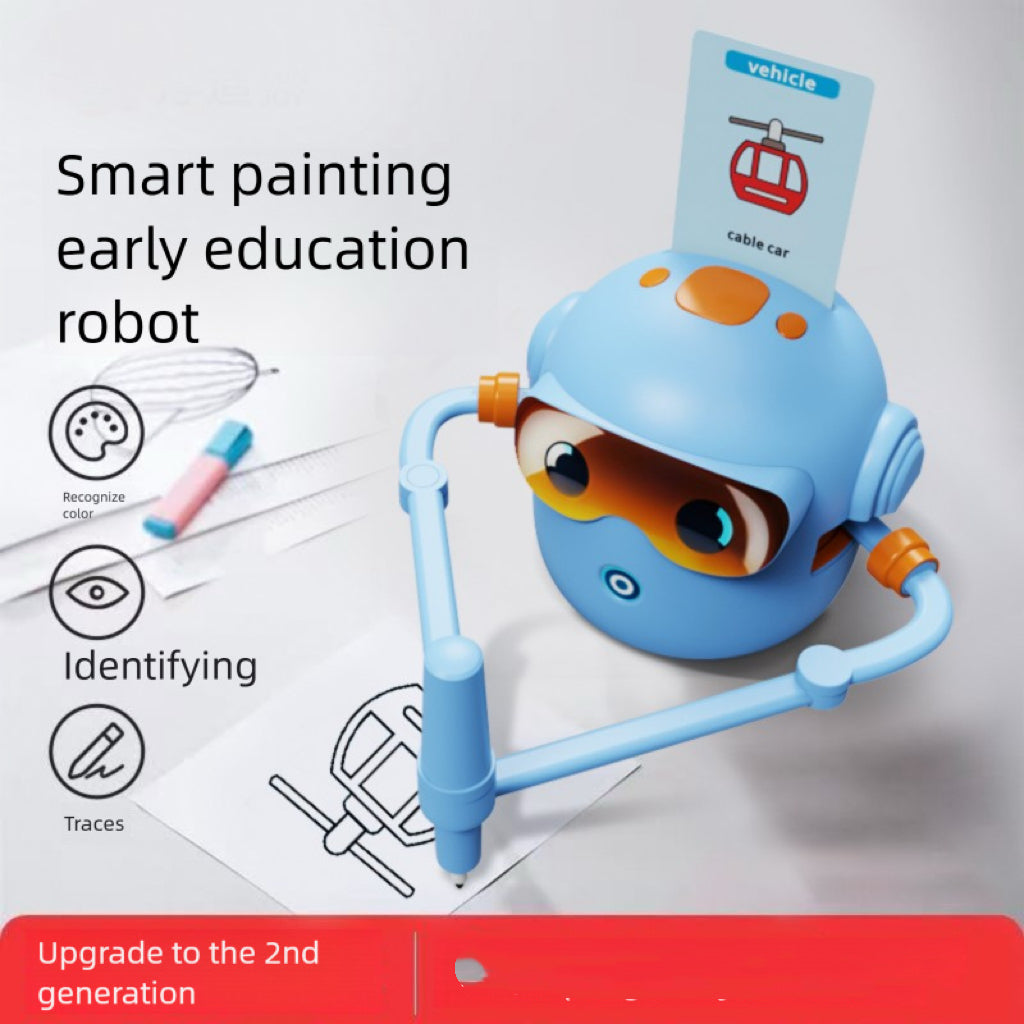ROBOT DE DIBUJO INTERACTIVO B1 – ILUSTRACIONES EDUCATIVAS AUTOMÁTICAS PARA NIÑOS