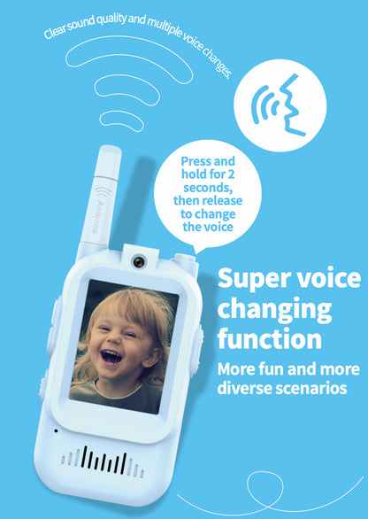 Walkie-Talkie de Video Creativo para Niños