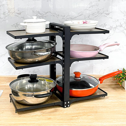 Organizador Expandible de Ollas, Sartenes