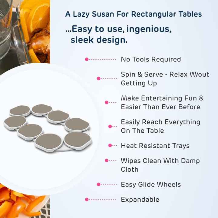 LAZY SUSAN PERSONALIZABLE