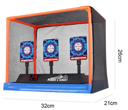 🎯⚡✨ Objetivo de Tiro Eléctrico Digital con Reinicio Automático | Red de Seguridad | Juguete Interactivo para Niños
