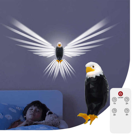 Luz Nocturna 3D en forma de Águila