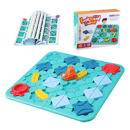 rompecabezas de laberinto con carreteras