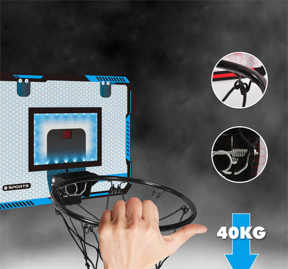 Aro de Baloncesto Colgante con Marcador Electrónico