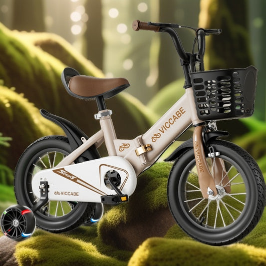Bicicleta Infantil Plegable – Ideal para Niños y Niñas de 2 a 9 Años | Tamaño Mediano y Grande