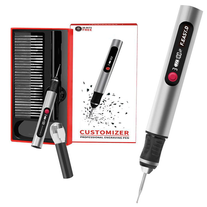 Pluma de tallado recargable