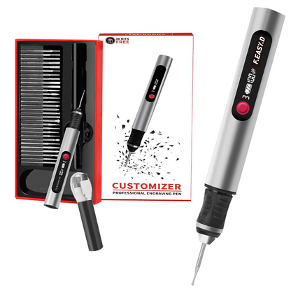 Pluma de tallado recargable