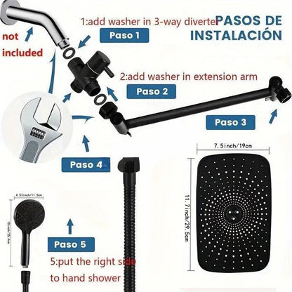 Juego de Ducha Moderna