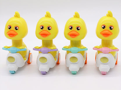 Juguete Pato en Scooter