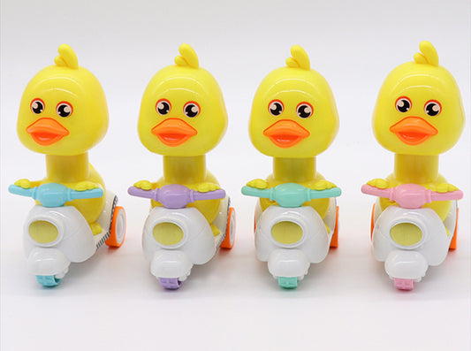 Juguete Pato en Scooter