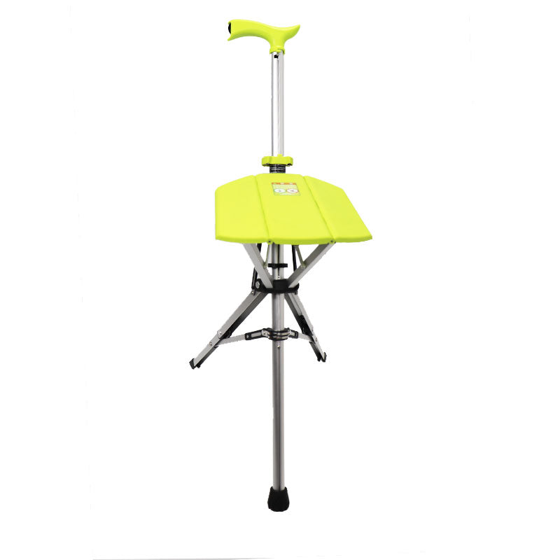 Bastón con Asiento Plegable