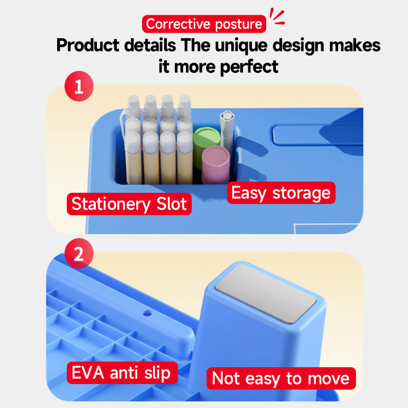 SOPORTE DE LIBRO DE PLÁSTICO ABS DURADERO – LECTURA CÓMODA PARA NIÑOS Y ESTUDIANTES