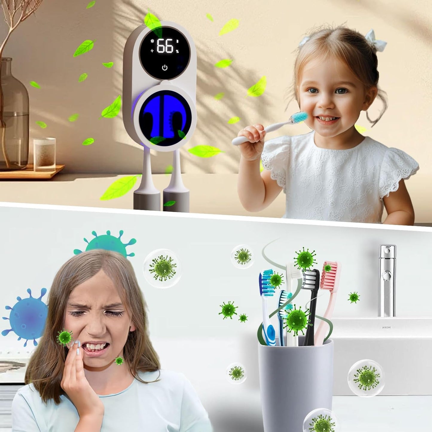 Limpiador de Cepillos de Dientes Bitvae BV X122