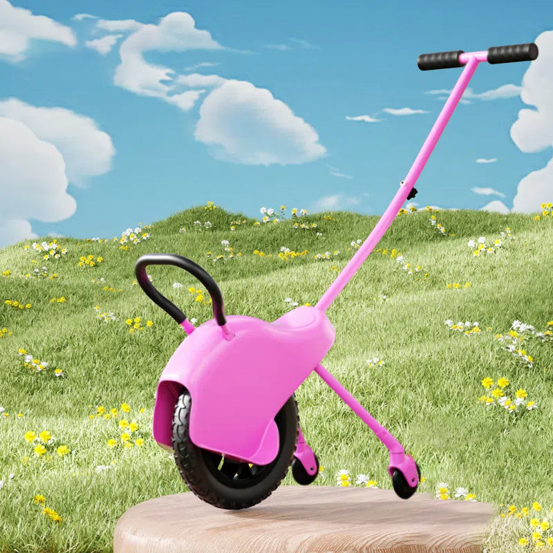🚴♂️🏔️✨ Monociclo de Velocidad para Niños | Buggy de Montaña Propulsado a Mano con Rueda de Entrenamiento