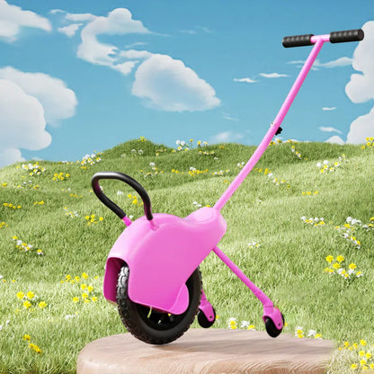 🚴♂️🏔️✨ Monociclo de Velocidad para Niños | Buggy de Montaña Propulsado a Mano con Rueda de Entrenamiento