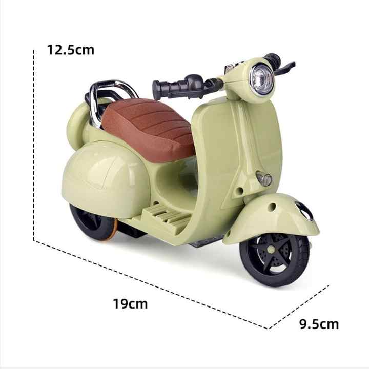 Mini moto eléctrica para muñeco Labubu
