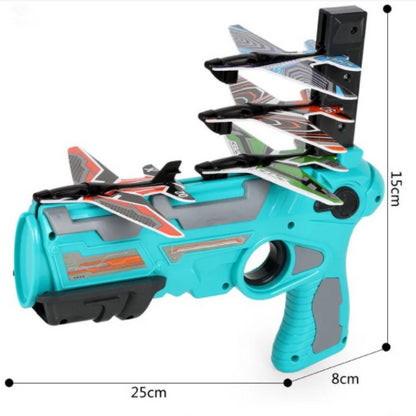 Pistola Lanzadora de Aviones de Espuma para Niños