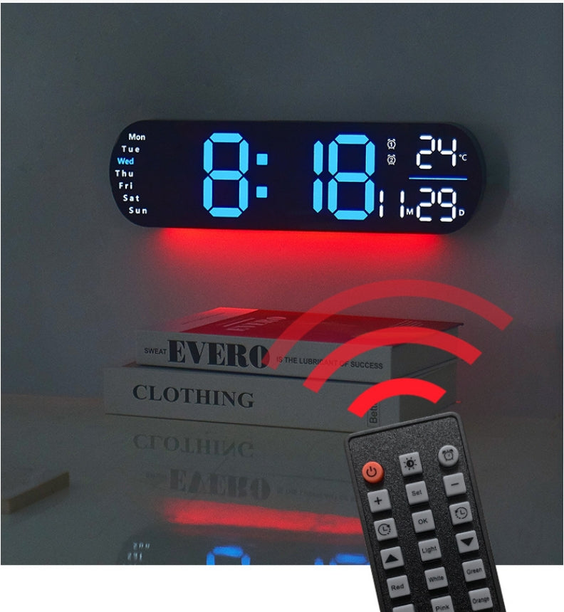 Reloj de Pared Digital LED