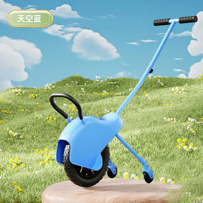 🚴♂️🏔️✨ Monociclo de Velocidad para Niños | Buggy de Montaña Propulsado a Mano con Rueda de Entrenamiento