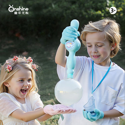 🫧✨🪄 Máquina de Burbujas de Humo con Varita Mágica | Juguete de Burbujas Favorito para Niños
