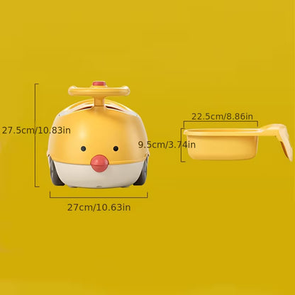 Asiento de Entrenamiento de Inodoro para Niños | Tapa Acolchada Suave y Diseño Portátil