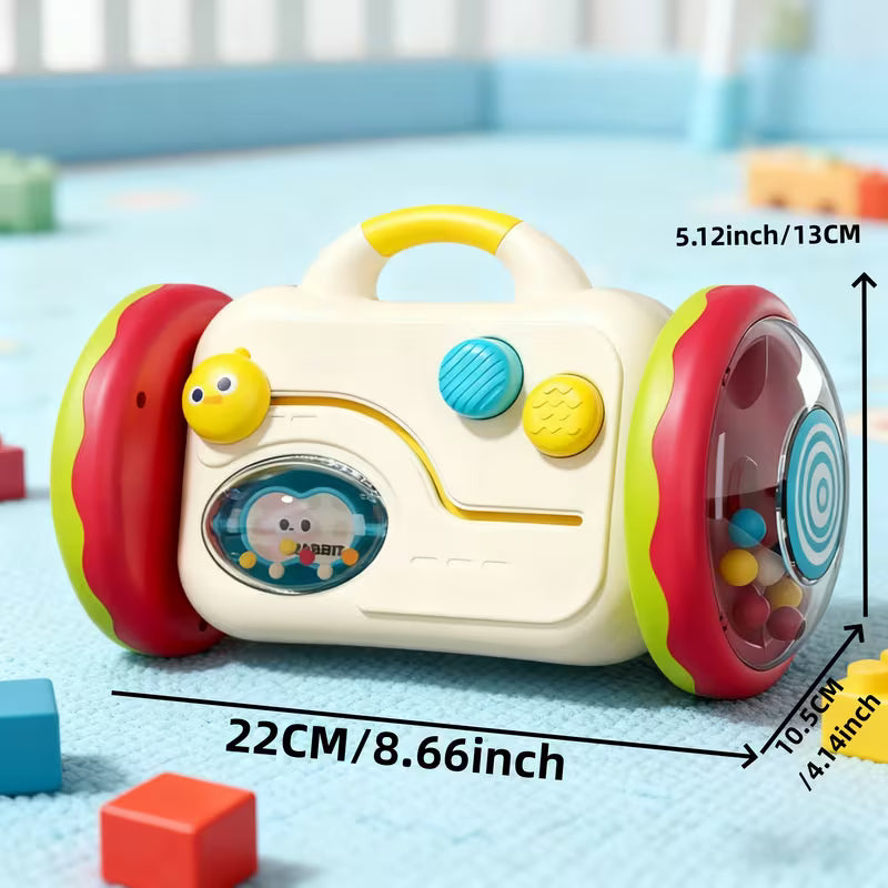 BELEMAR Juguete Multifuncional de Desarrollo para Bebés 🌈🎶 | 8 Actividades Sensoriomotoras para Aprender Jugando (0-5 Años)