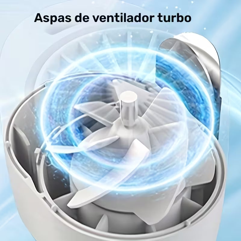 Ventilador Portátil Ajustable Ultra-Sleeve 🔋🌀 | 3 Velocidades, Ultraligero, Silencioso, Ergonómico y Recargable por USB