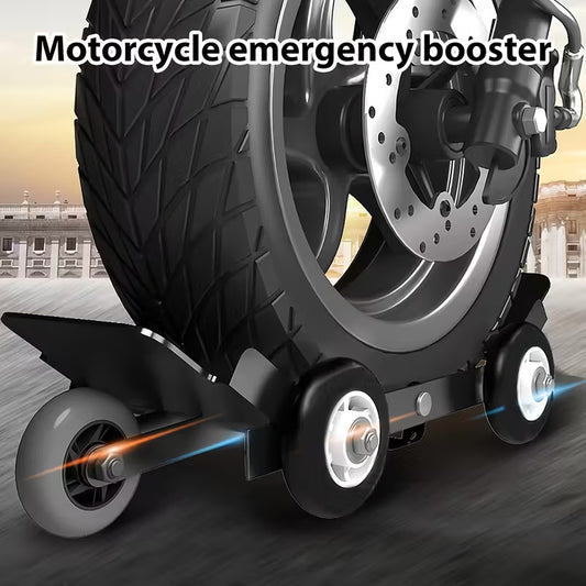 REMOLQUE PLEGABLE PARA SCOOTER – DISPOSITIVO DE EMERGENCIA PARA NEUMÁTICOS PINCHADOS