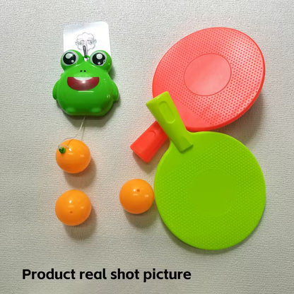 Raqueta de Tenis de Mesa Colgante para Niños | Entrenador de Coordinación Mano-Ojo y Juego Padre-Hijo | Uso en Interiores