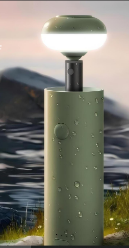 Lámpara Telescópica Recargable para Exteriores