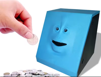 Alcancía con Cara que Come Dinero
